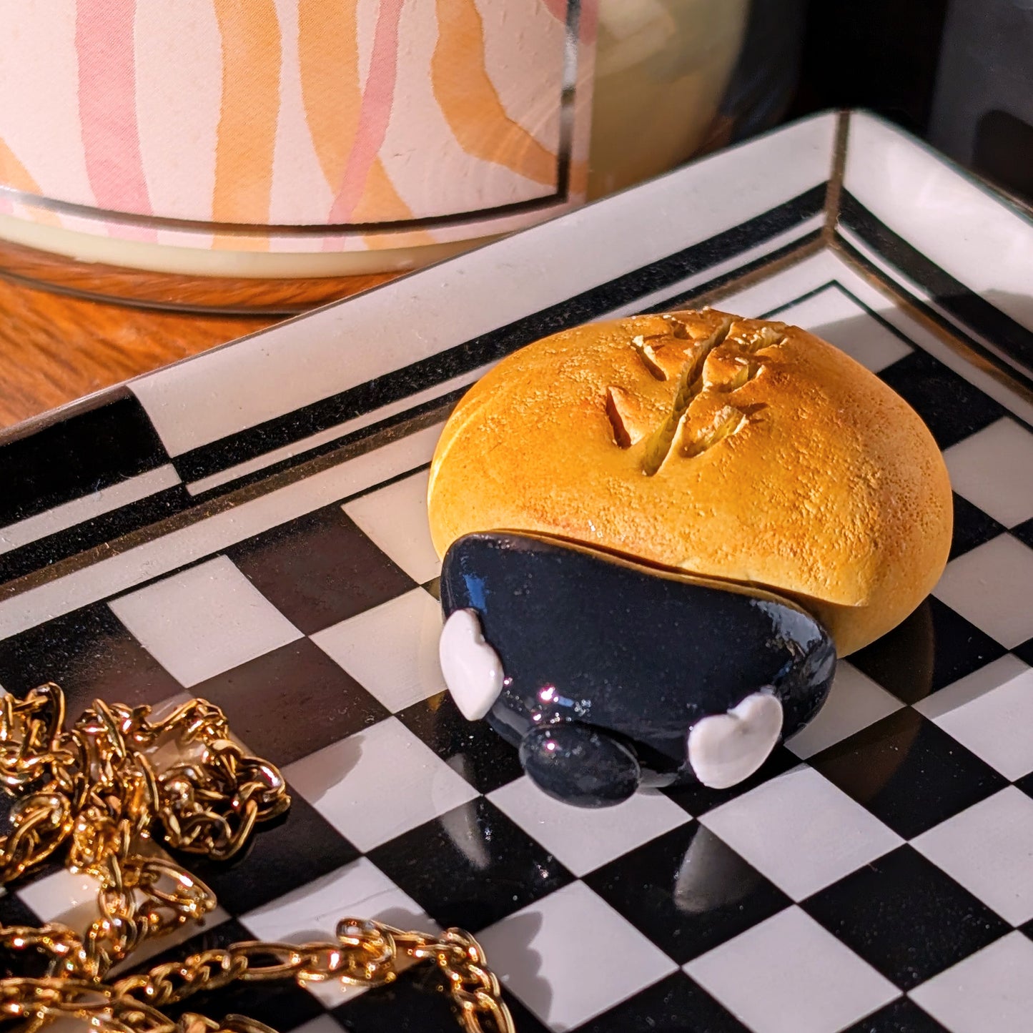 Ladybug Sourdough Desk Friend