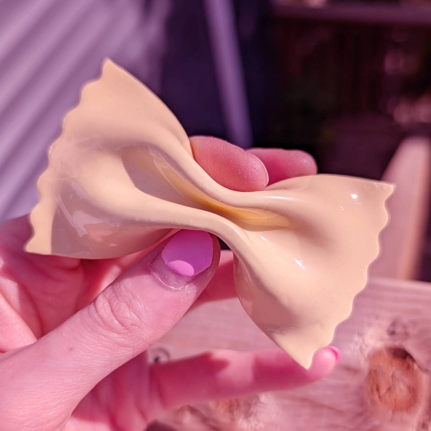 Pasta Hair Bow