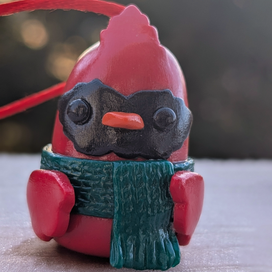 Kevin the Cardinal - Tree Ornament